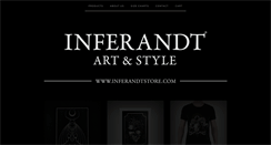 Desktop Screenshot of inferandtstore.com