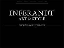 Tablet Screenshot of inferandtstore.com